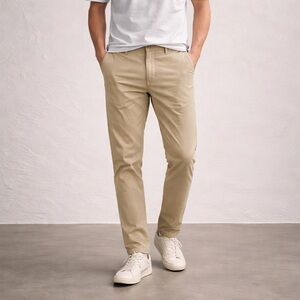American Eagle Khaki Slim Fit Pants 29x32 Flex Casual Clean Look